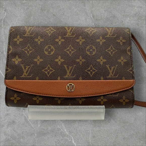 Louis Vuitton Monogram Bordeaux Clutch/Shoulder/Crossbody - Picture 1 of 8